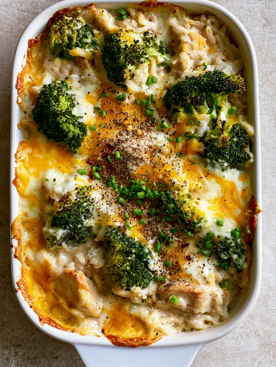 Broccoli Chicken and Rice Casserole: The Ultimate Cheesy Comfort Food 3 A smartphone photo of the Broccoli Chicken and Rice Casserole showing the velvety cream sauce and seared chicken chunks.